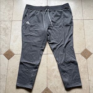 Adidas Men's Charcoal Joggers 3XL